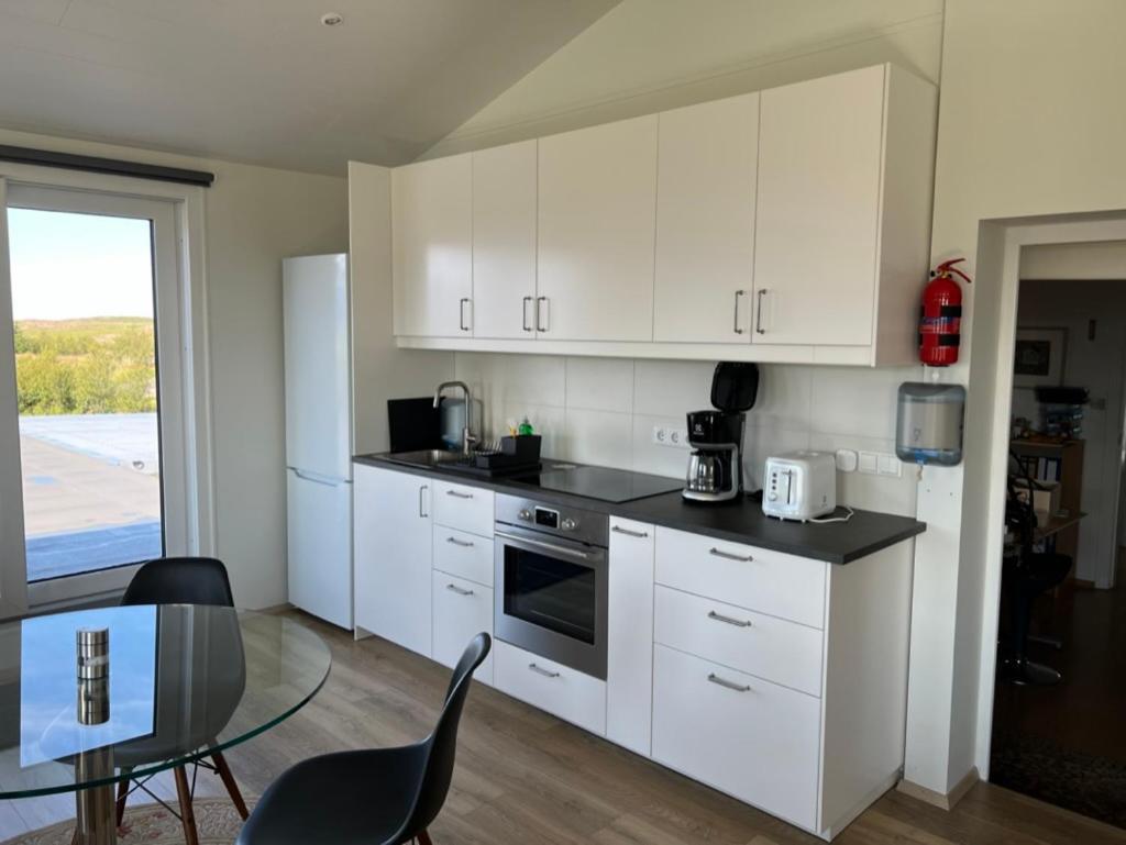 Laekjarkot Rooms And Cottages With Kitchen บอร์กาเนส ภายนอก รูปภาพ